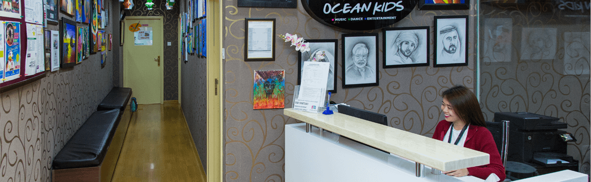 Ocean Kids Reception Desk